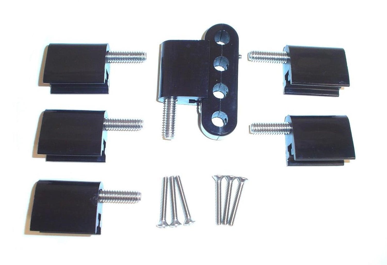 Taylor Cable Products 42705 Bracket Vertical 4/Pkg  Black