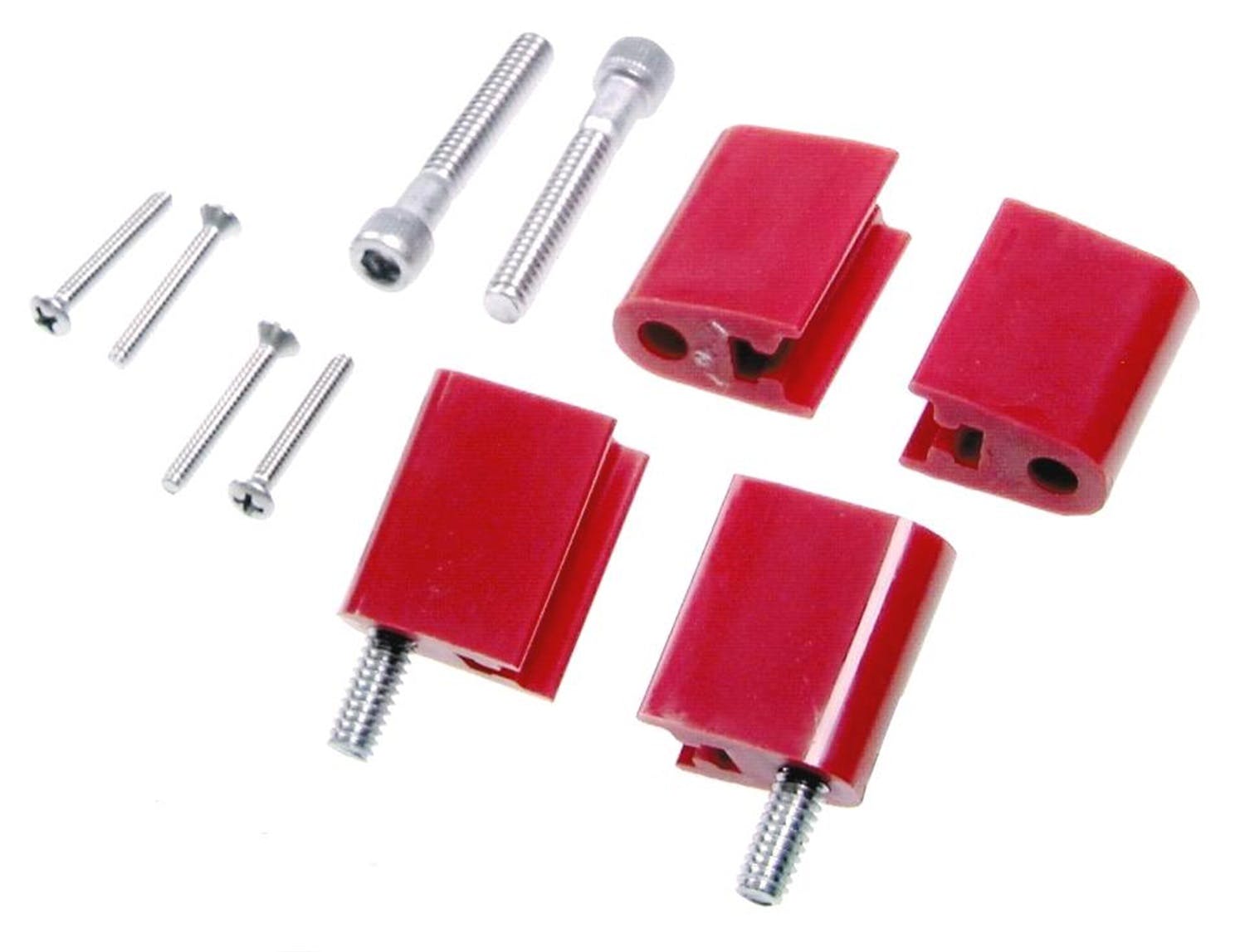 Taylor Cable Products 42725 Bracket Vertical 4/Pkg  Red