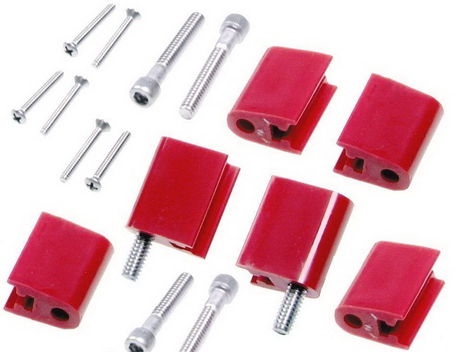 Taylor Cable Products 42726 Bracket Vertical 6/Pkg  Red