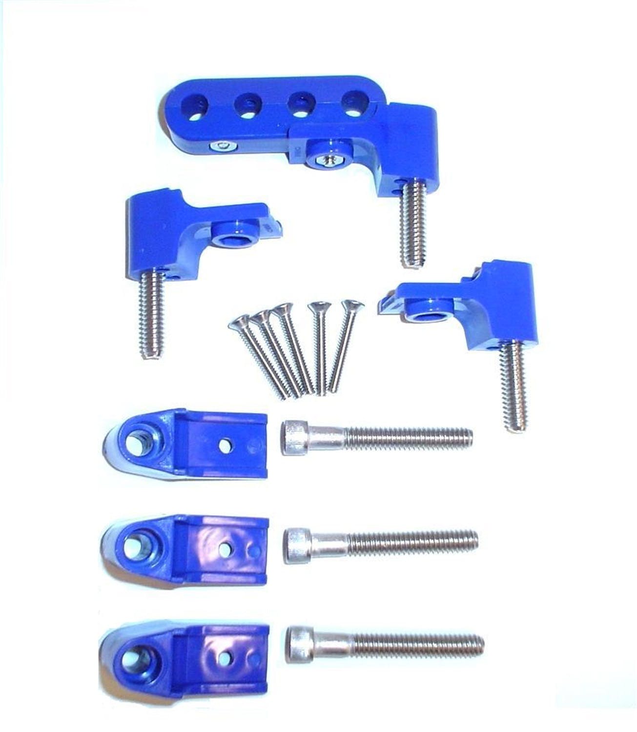 Taylor Cable Products 42761 Bracket Hortizontal 4/Pkg  Blue
