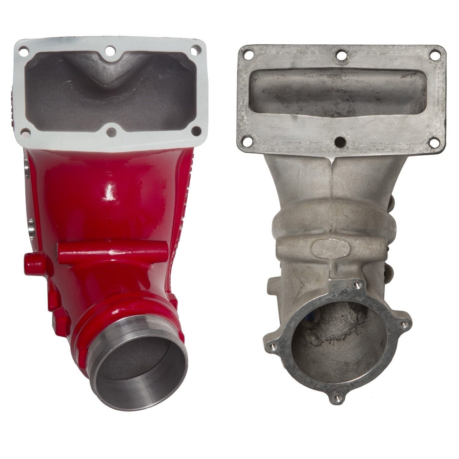 Banks Power 42788-PC Monster-Ram Intake Elbow Kit with Fuel Line, 3.5 inch Red Powder Coated