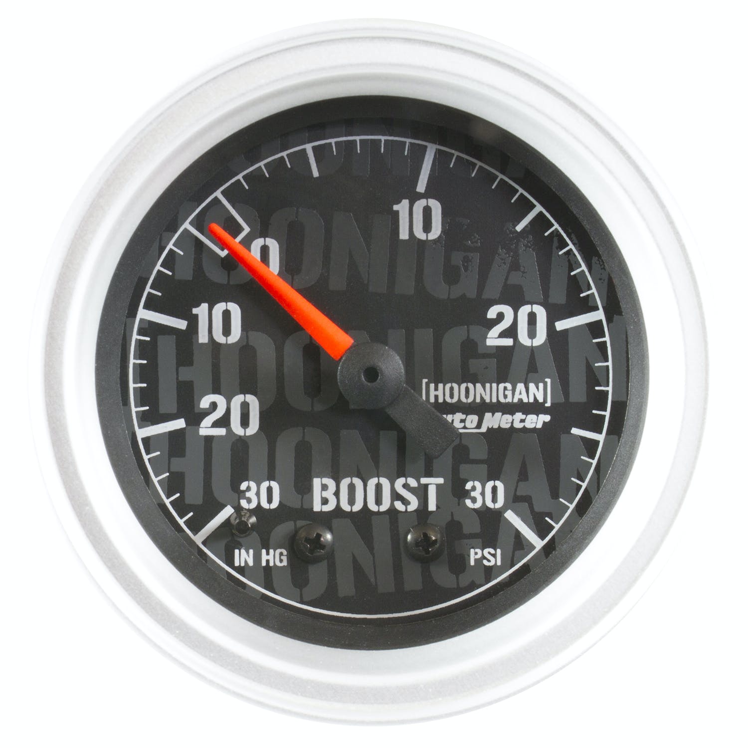 AutoMeter Products 4303-09000 GAUGE; VAC/BOOST; 2 1/16in.; 30INHG-30PSI; MECHANICAL; HOONIGAN