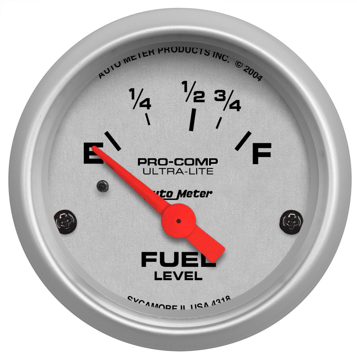 AutoMeter Products 4318 Fuel Level Gauge 16 E/158 F