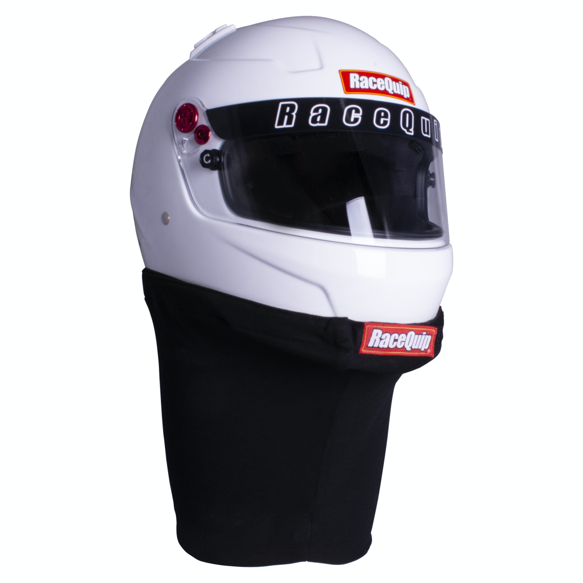 RaceQuip 432992 SFI 3.3/5 Fire Retardant (FR) Three-Layer Helmet Skirt Black