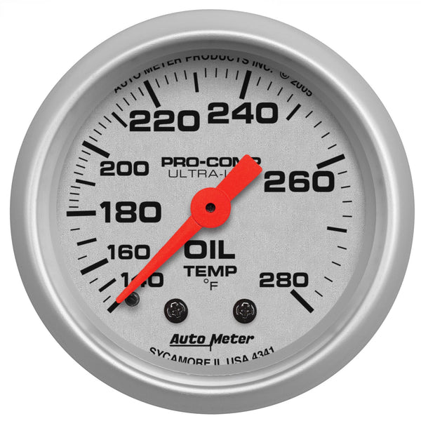 AutoMeter Products 4341 Oil Temp 140-280 F