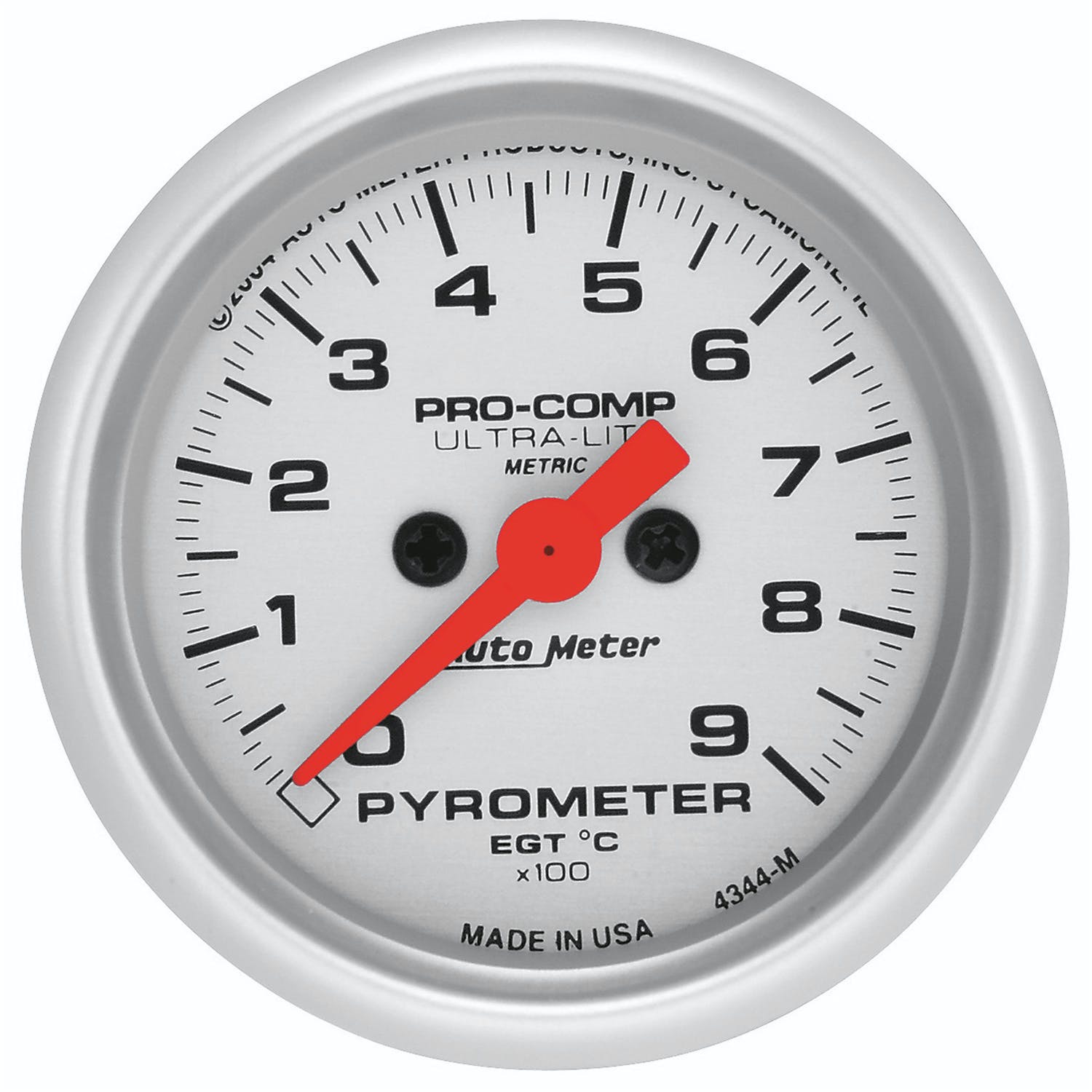 AutoMeter Products 4344-M Pyrometer Kit 0-900 C (2-1/16in)