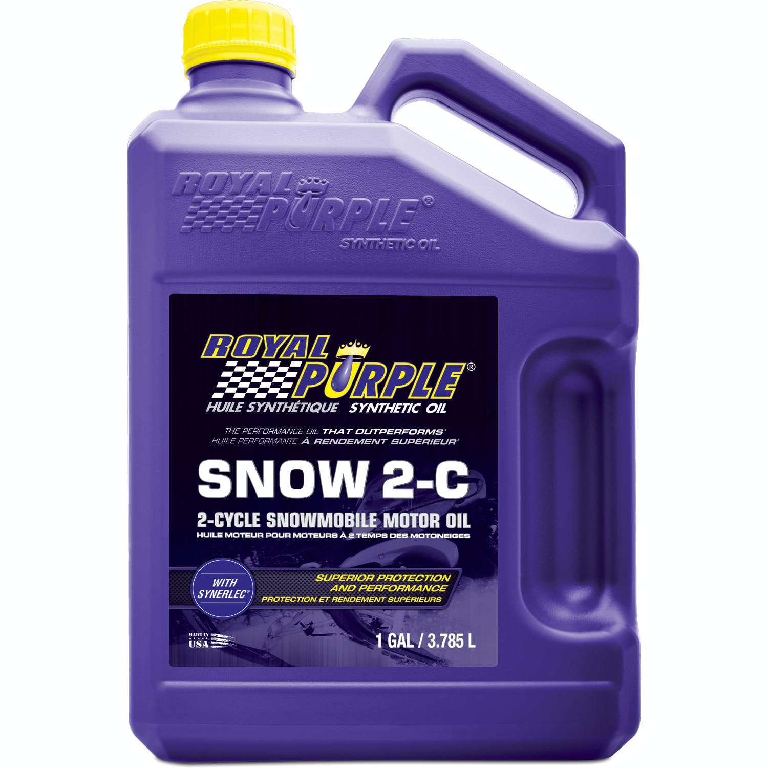 Royal Purple 43511 Snow 2-C TWIII Two Cycle Engine Oil Gal Bottle