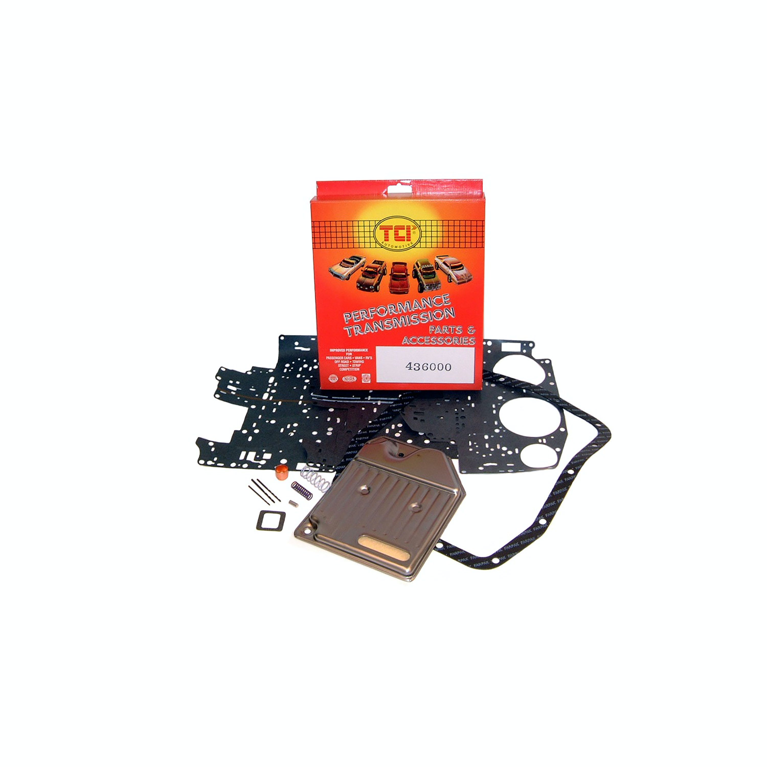 TCI Automotive 436000 90-93 AOD Trans-Scat Valve Body Kit