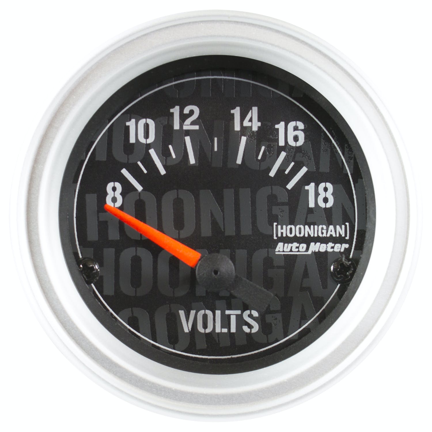 AutoMeter Products 4391-09000 Voltmeter Gauge 2 1/16, 18V Electric Hoonigan