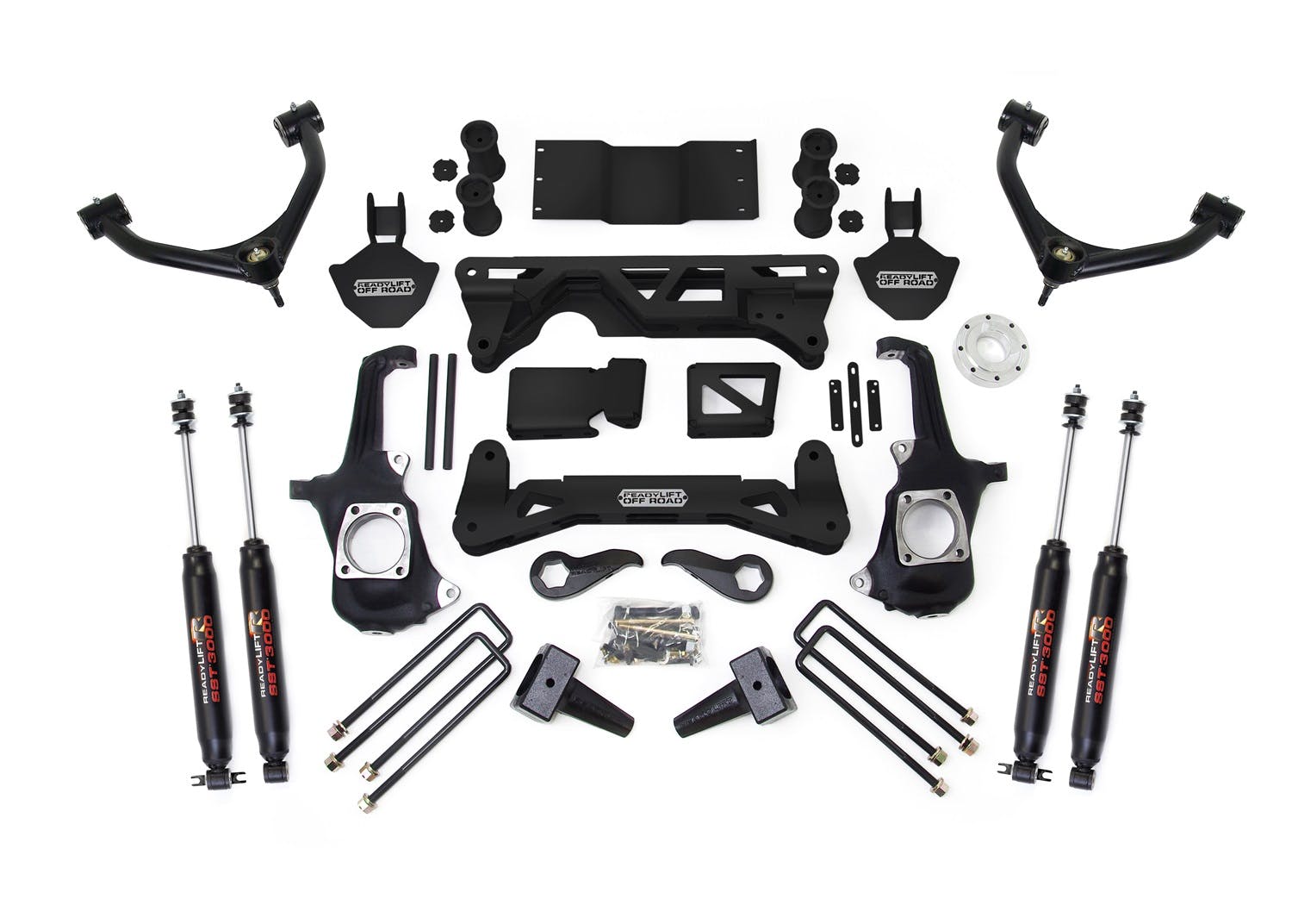 ReadyLIFT 44-3070 7-8" Suspension Lift Kit with SST3000 Shocks