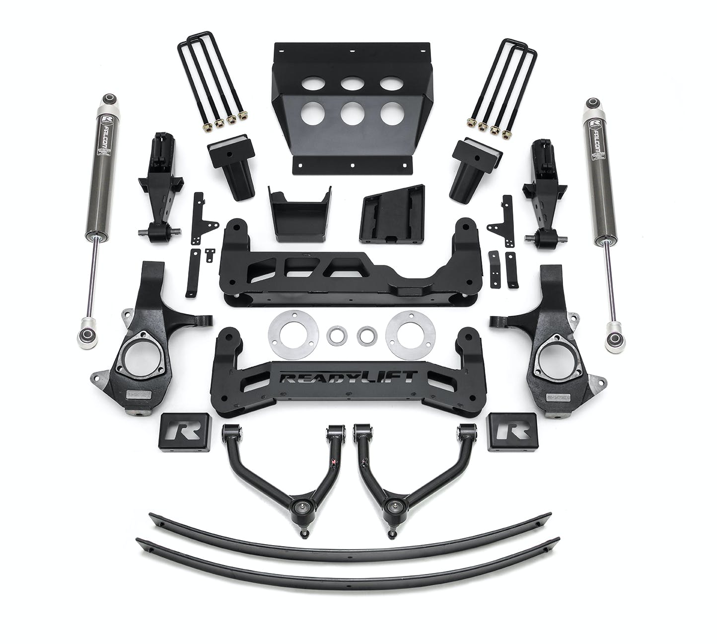 ReadyLIFT 44-34900 9" Big Lift Kit for Aluminum or Stamped Steel OE Upper Control Arms