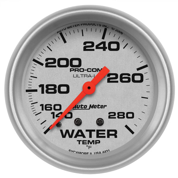 AutoMeter Products 4431 Water Temp 140-280 F