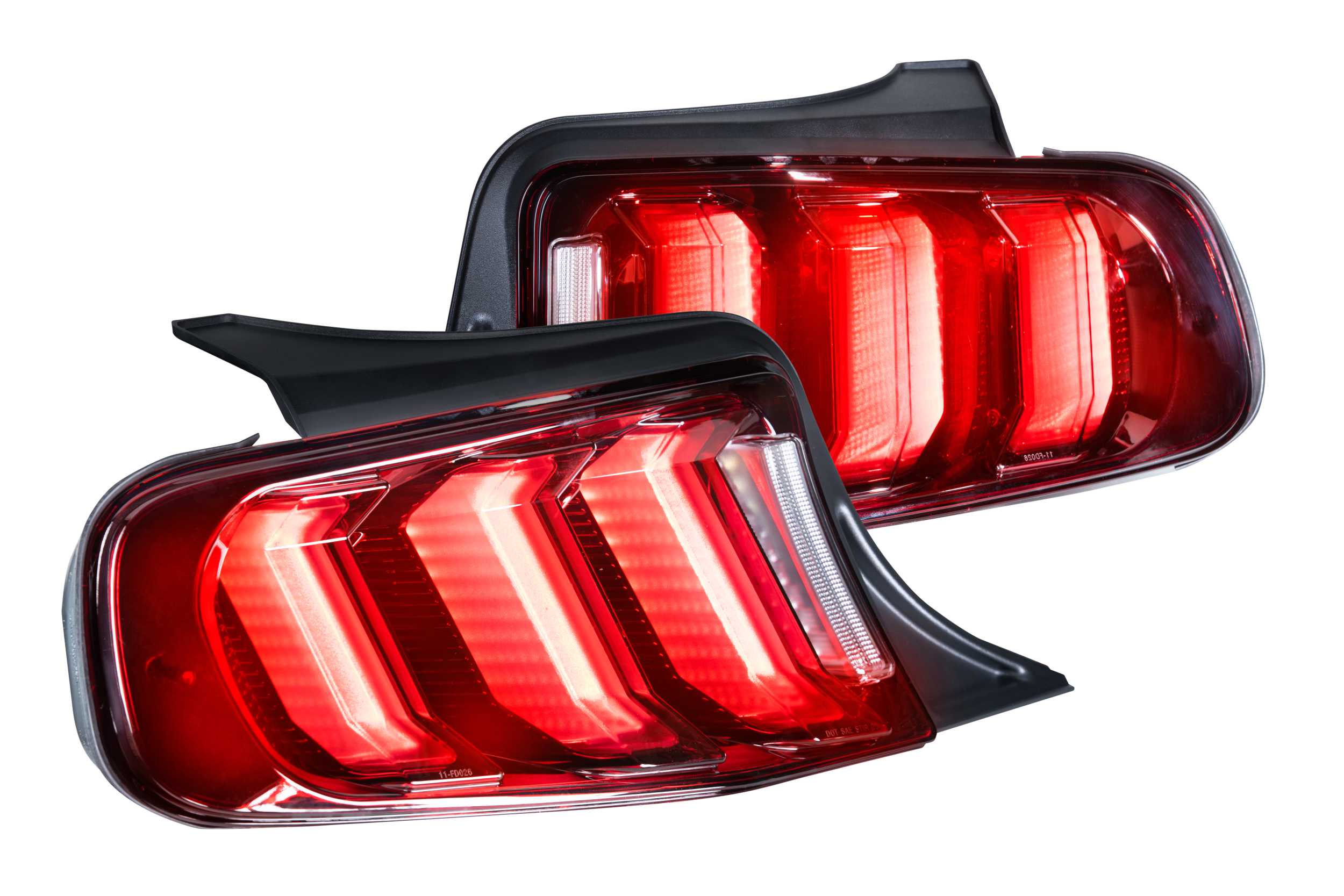 Morimoto XB LED Tails: Ford Mustang (13-14) (Pair / Facelift / Smoked) LF422.2