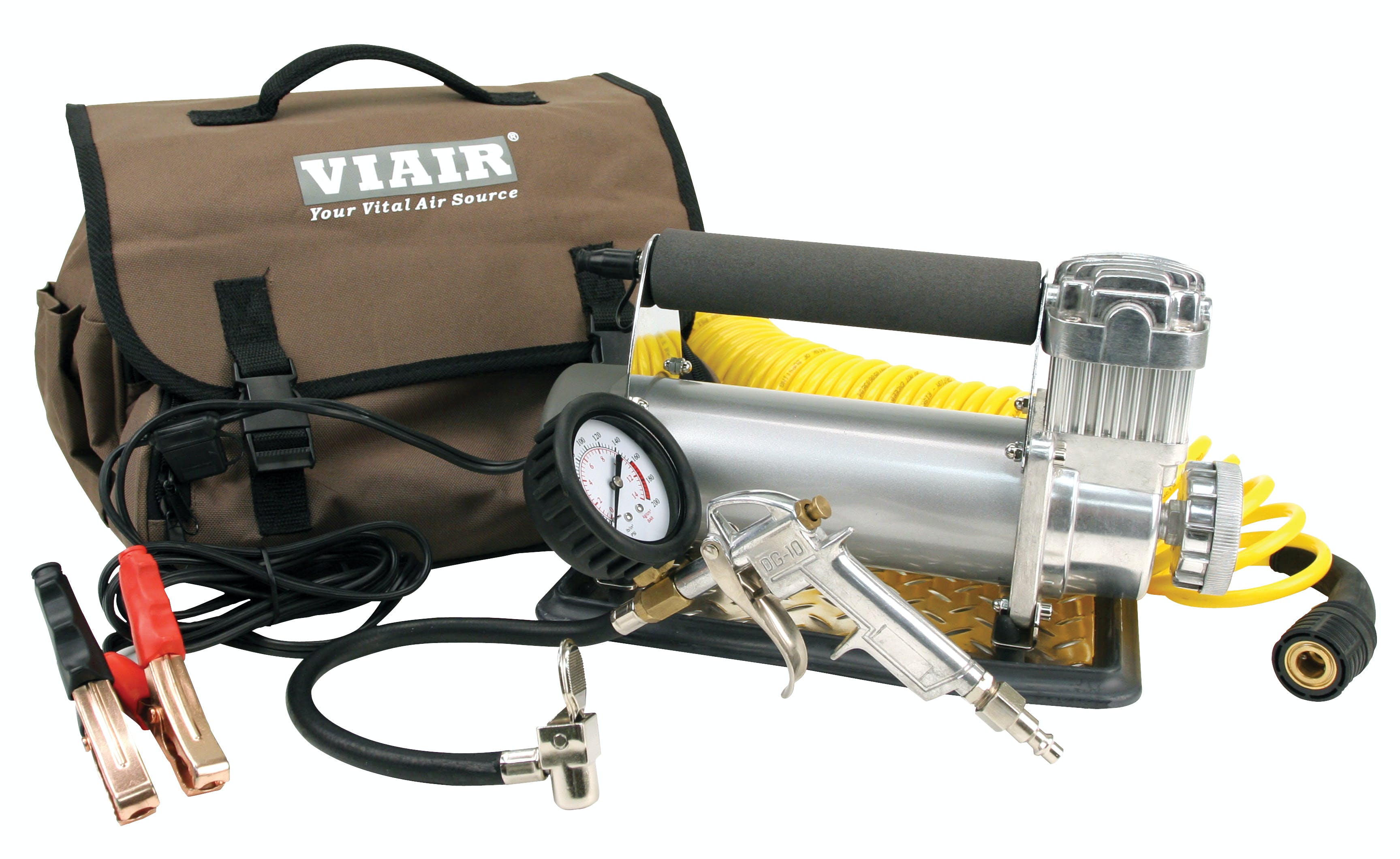 VIAIR 45043 450P-A Automatic Portable Compressor Kit 100% Duty  150 psi Working Pressur