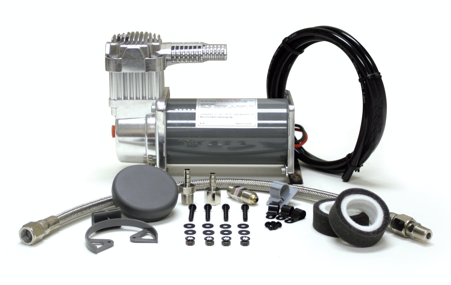 VIAIR 45058 450C IG Series Compressor Kit 24V  CE  Intercooler Head  100% Duty  Sealed