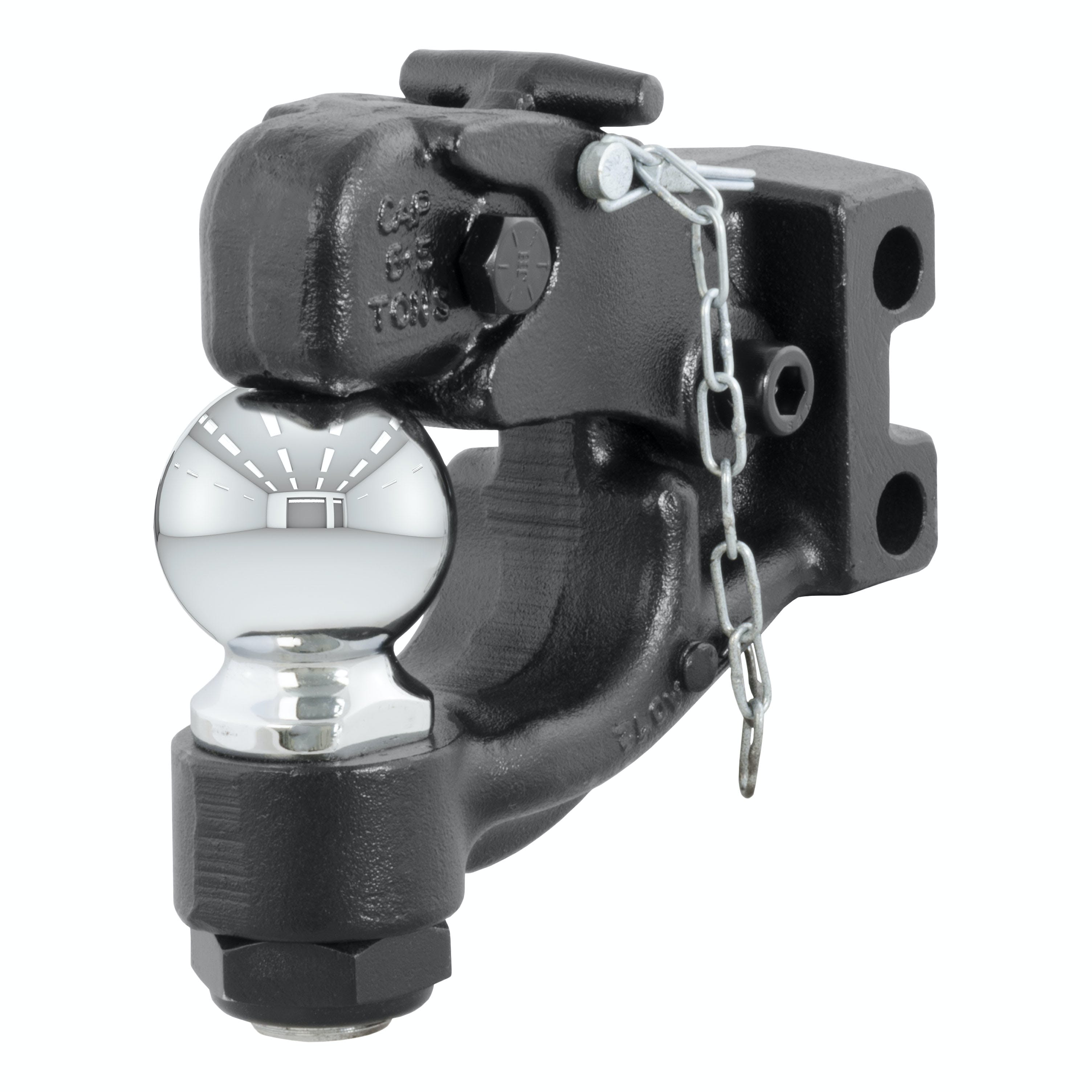 CURT 45920 Replacement Channel Mount Ball and Pintle Hitch (2-5/16 Ball, 13,000 lbs.)