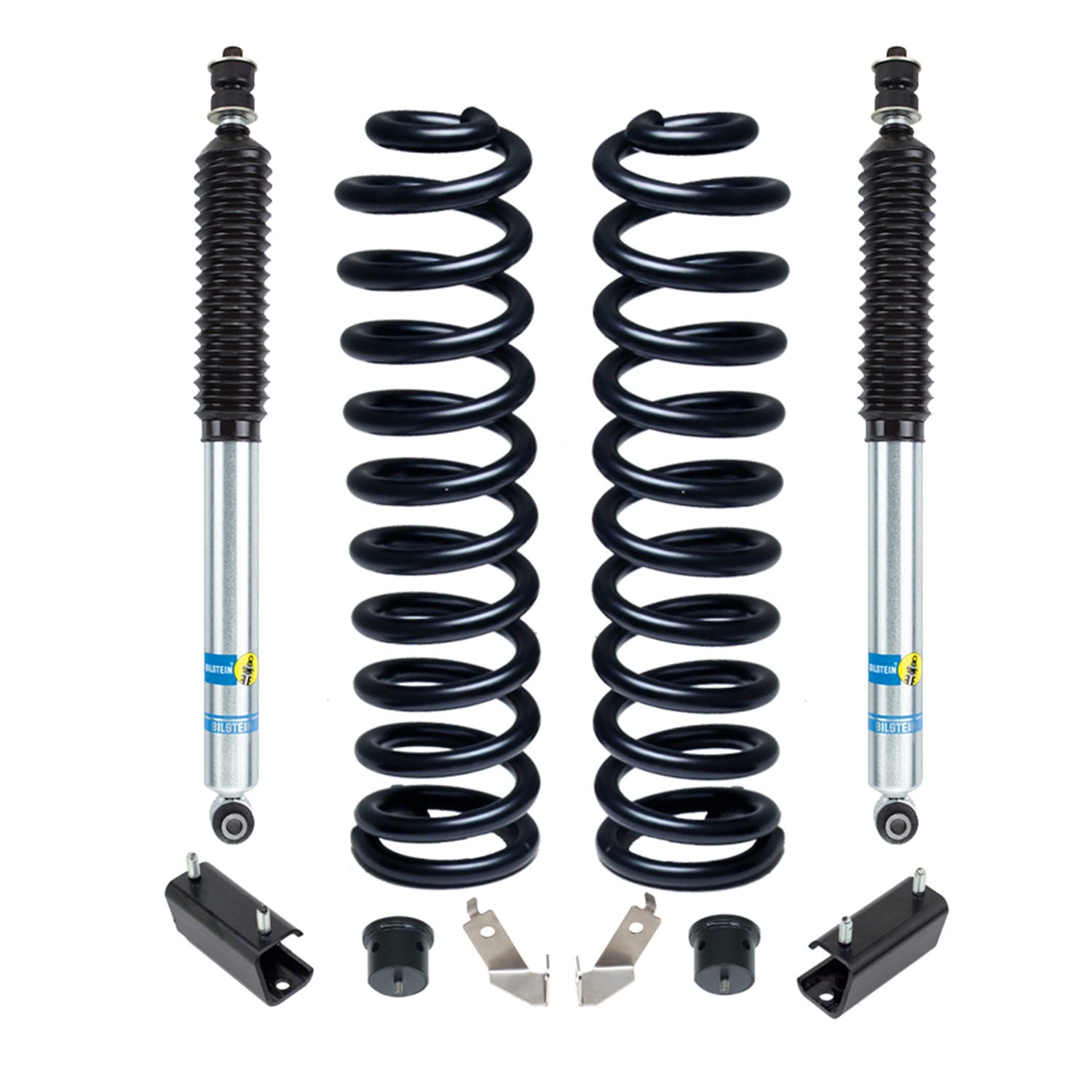 ReadyLIFT 46-2727 2.5" Coil Spring Front Lift Kit with Bilstein Shocks and Track Bar Bracket
