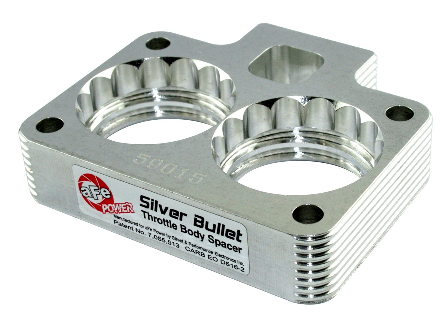 AFE 46-32001 Silver Bullet Throttle Body Spacer
