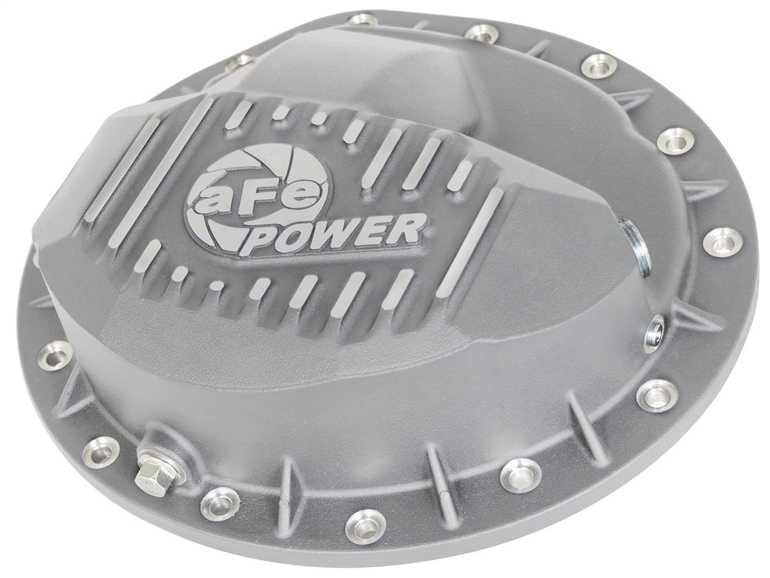 AFE 46-70370 Street Series Rear Differential Cover Raw w/Machined Fins