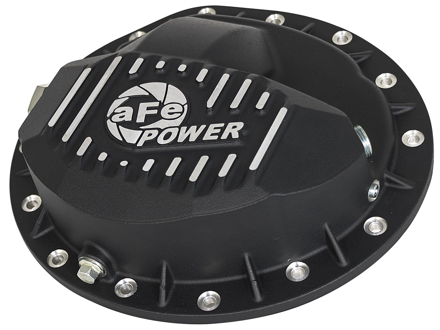 AFE 46-70372 Pro Series Rear Differential Cover Black w/Machined Fins