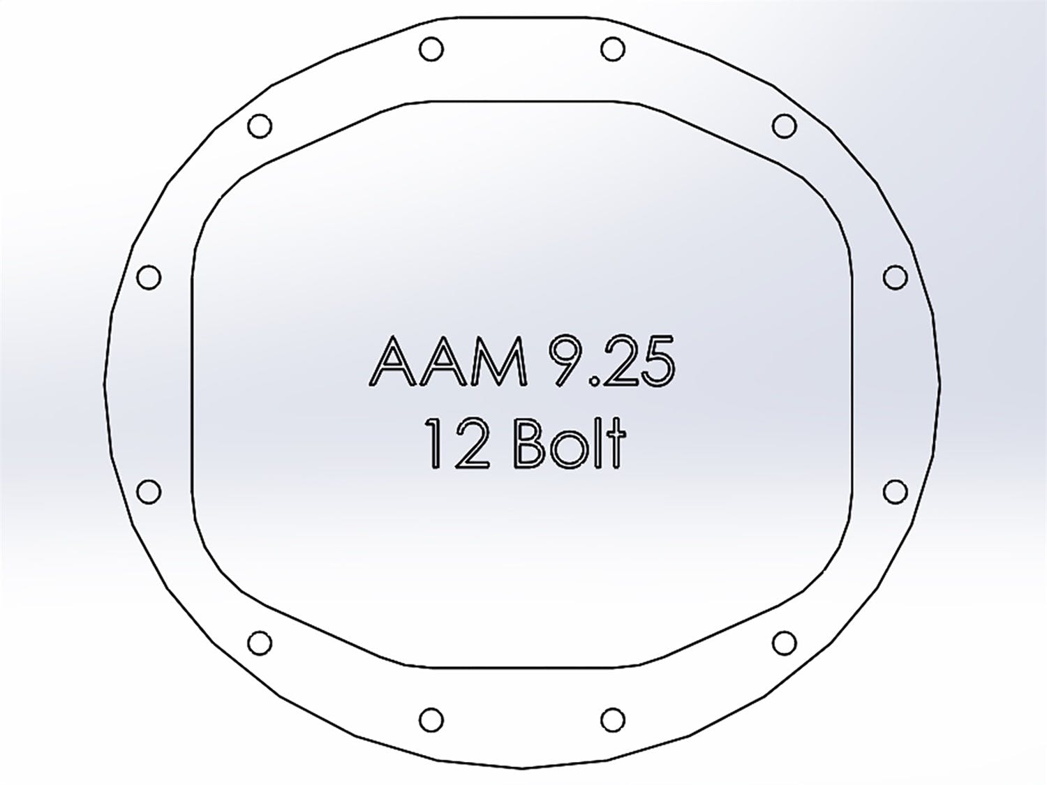 AFE 46-70400 Street Series Differential Cover