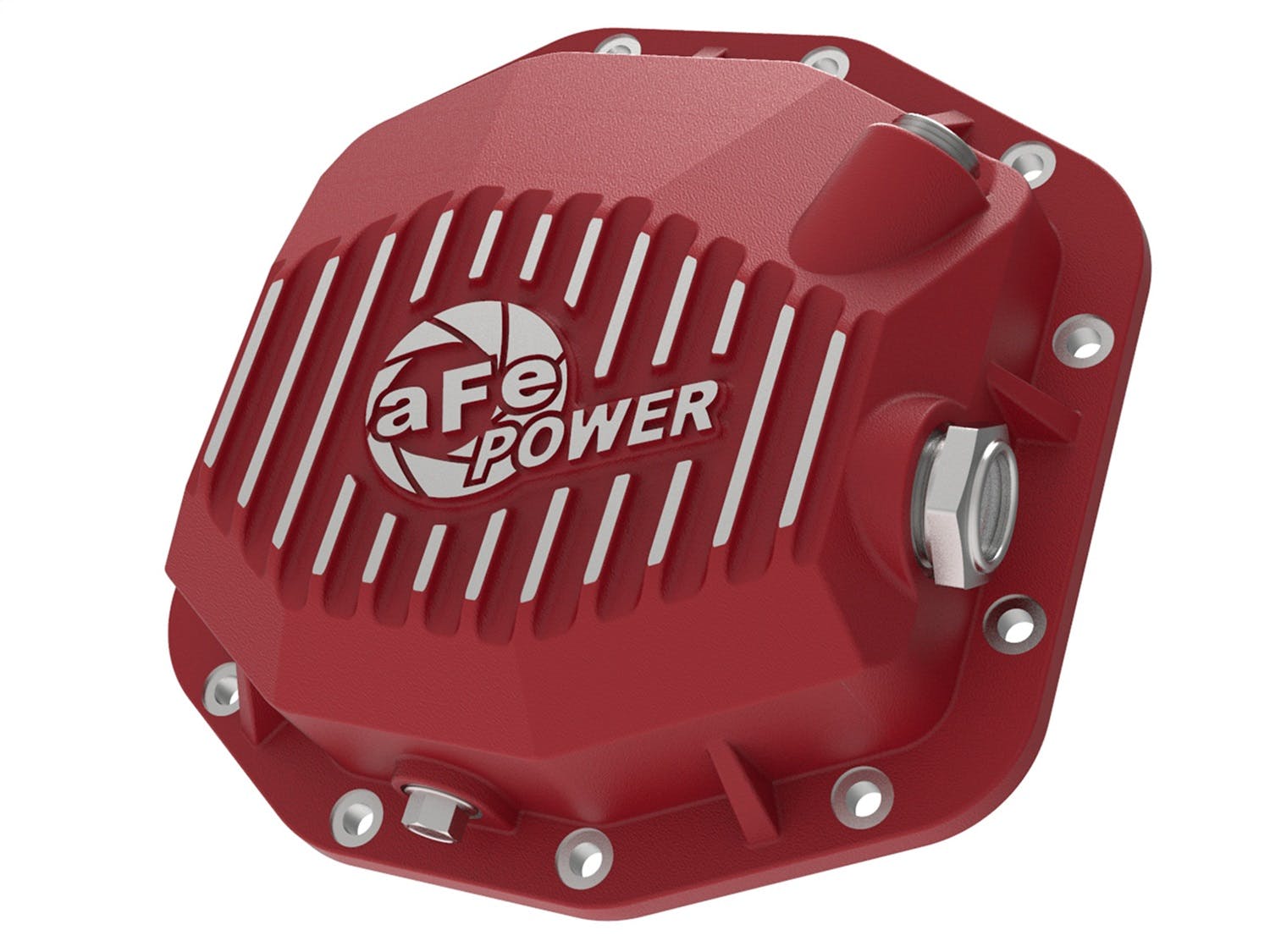 AFE 46-71000R Pro Series Rear Differential Cover Red (Dana M220)
