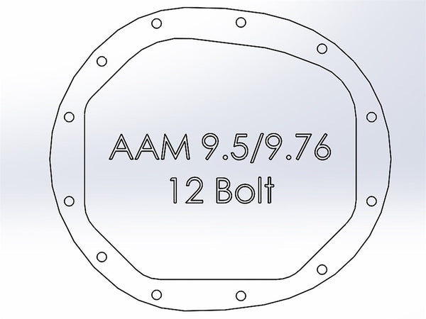 AFE 46-71121B Pro Series Differential Cover