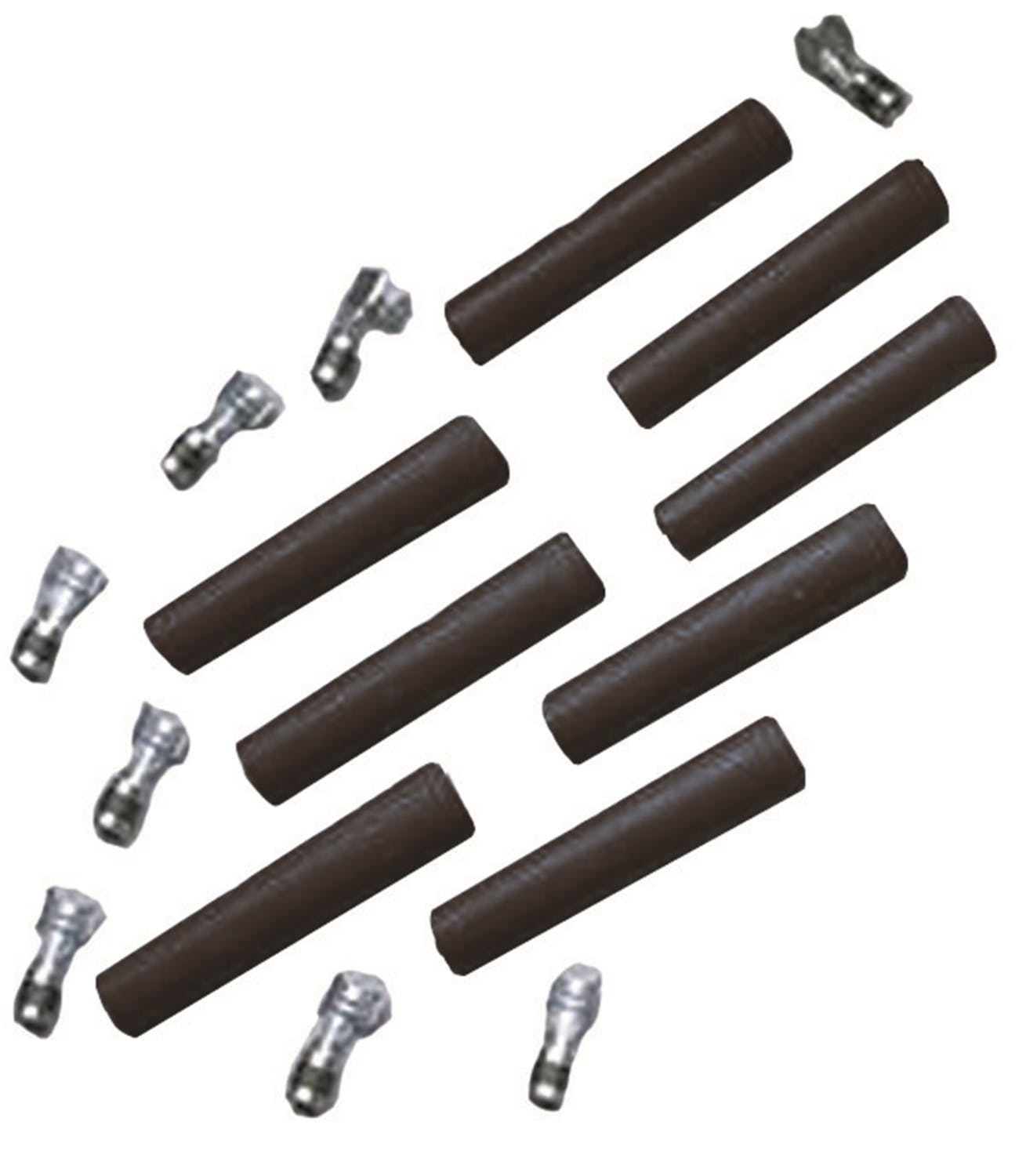 Taylor Cable Products 46003 Spark Plug Boot/Terminal Kit black 180 deg