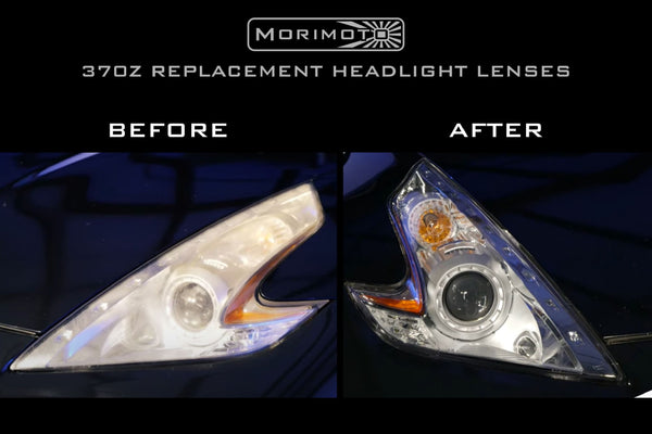 Morimoto Replacement Lenses: Nissan 370Z (Pair) LF474-LNS