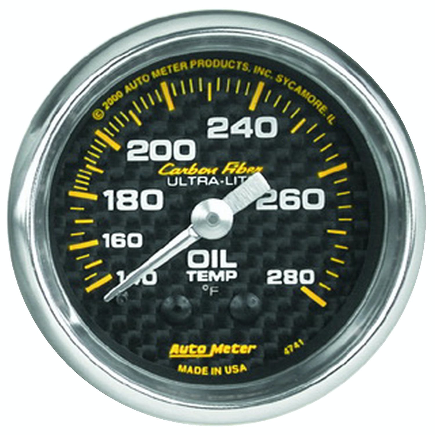 AutoMeter Products 4741 Oil Temp 140-280f