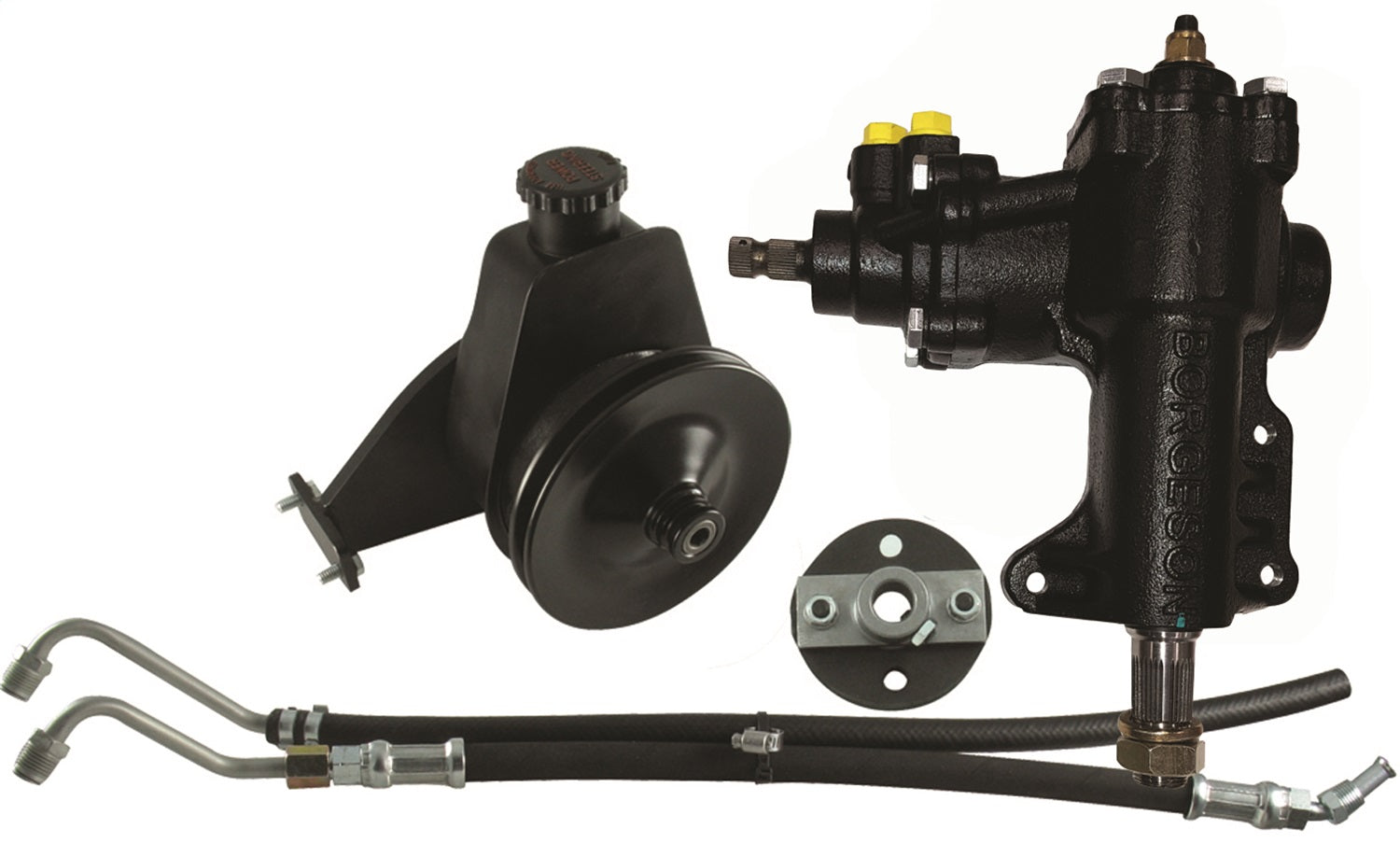 Borgeson P/S Conversion Kit Fits 68-70 Mustang with Manual Steering and 200/250 Inline 6 999027