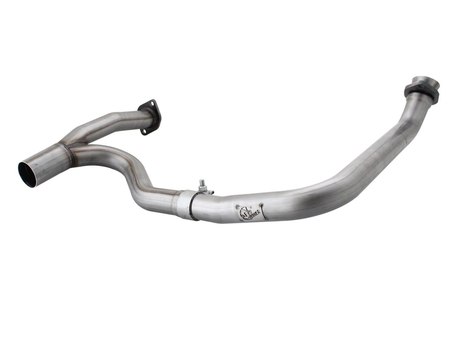 AFE 48-46207 Twisted Steel Y-Pipe Exhaust System