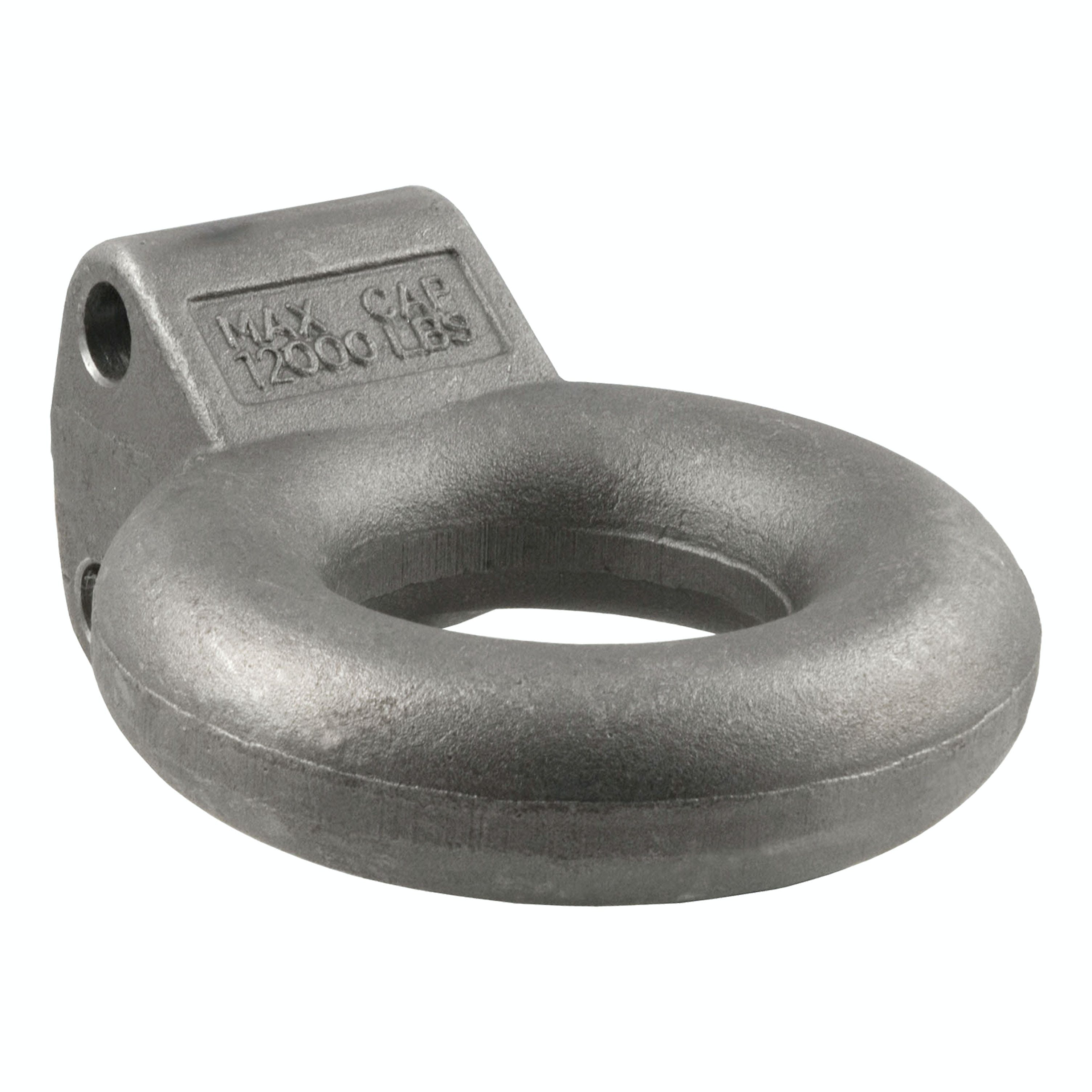 CURT 48600 Channel-Style Lunette Ring (12,000 lbs., 3 I.D., Raw)