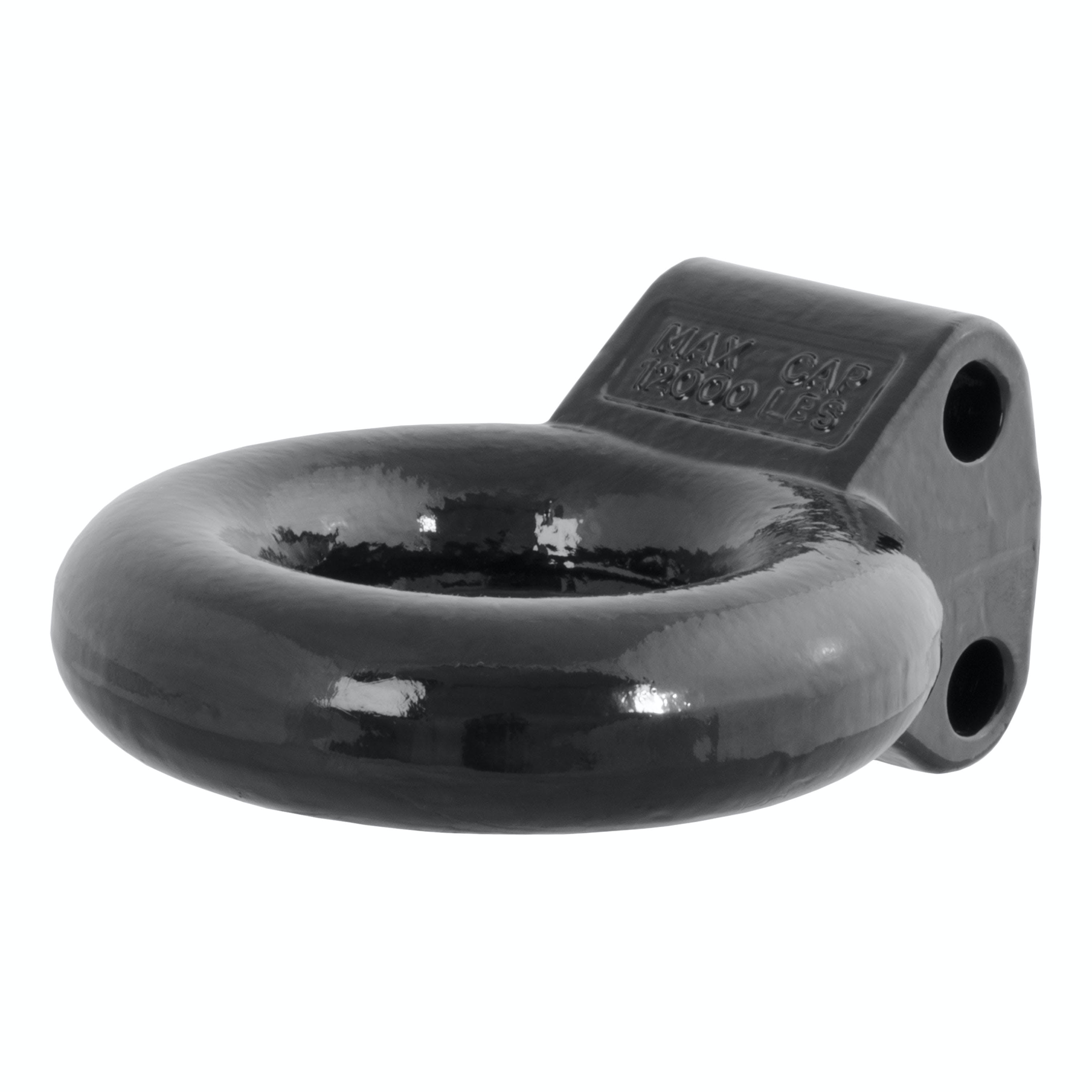 CURT 48601 Channel-Style Lunette Ring (12,000 lbs., 3 I.D., Black)