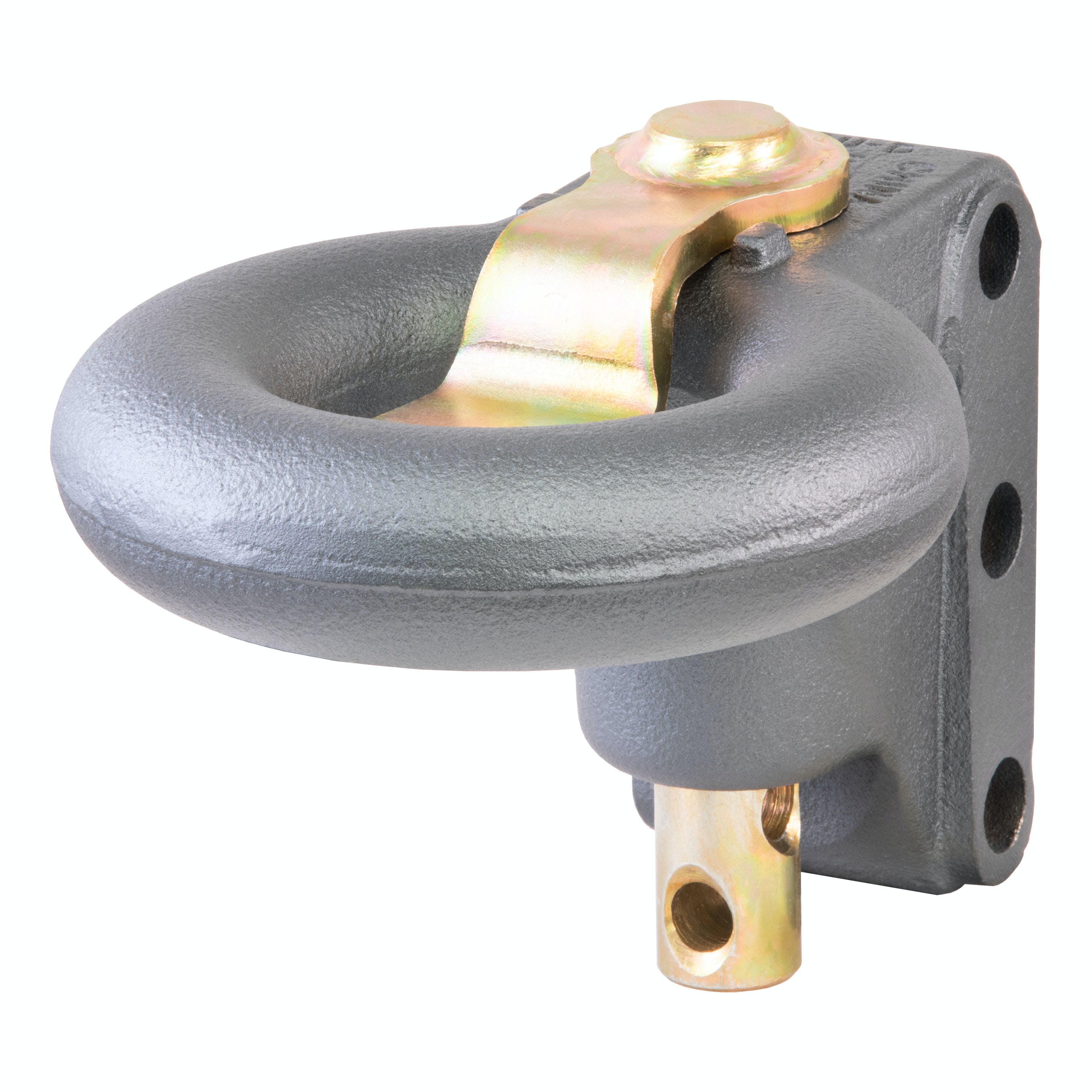 CURT 48626 SecureLatch Channel-Style Lunette Ring (40,000 lbs., 3 ID)