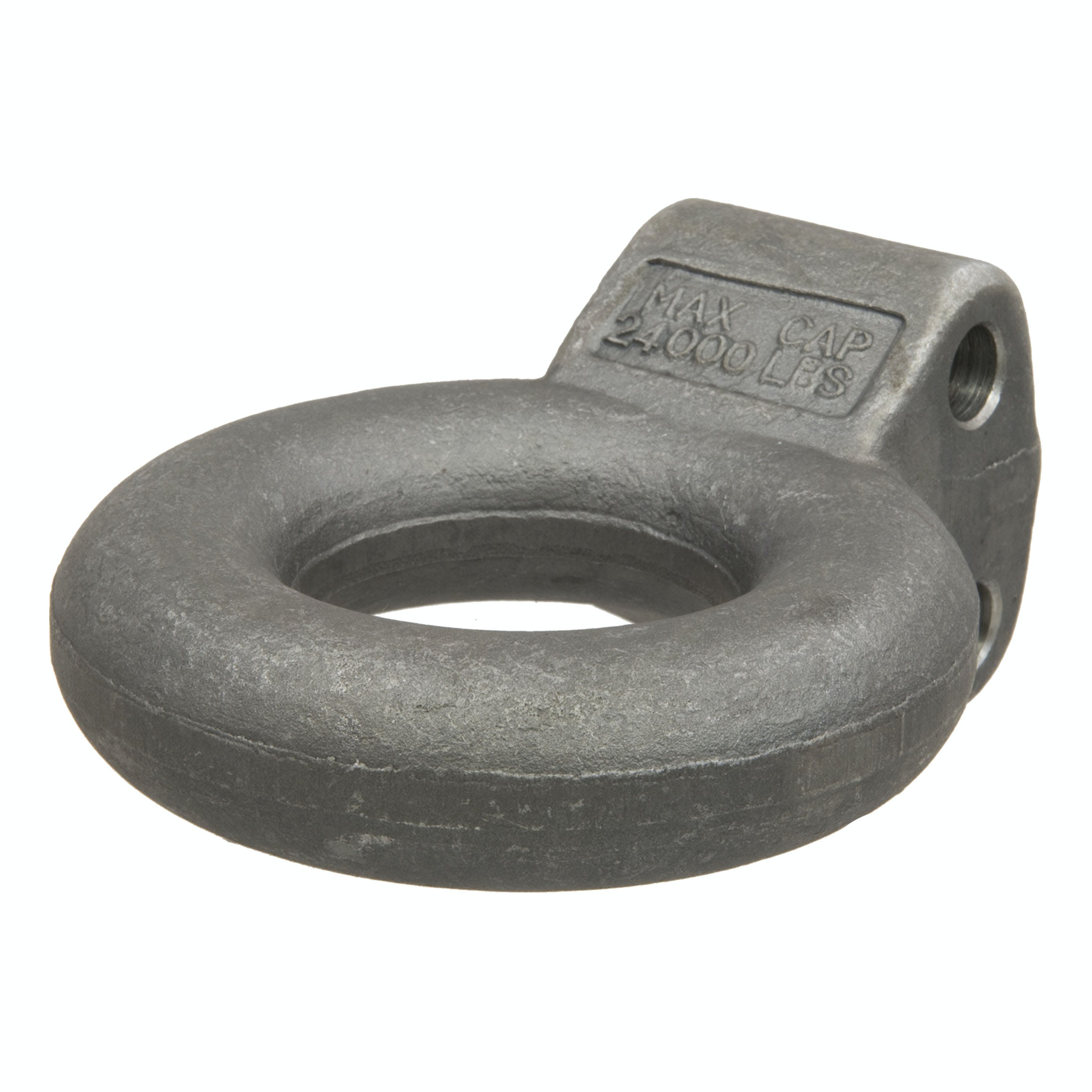CURT 48660 Channel-Style Lunette Ring (24,000 lbs., 3 I.D., Raw)