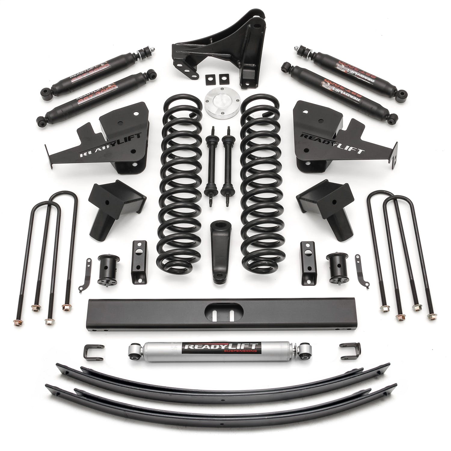 ReadyLIFT 49-2781 8.0" Suspension Lift Kit with SST3000 Shocks - 2 Piece Drive Shaft