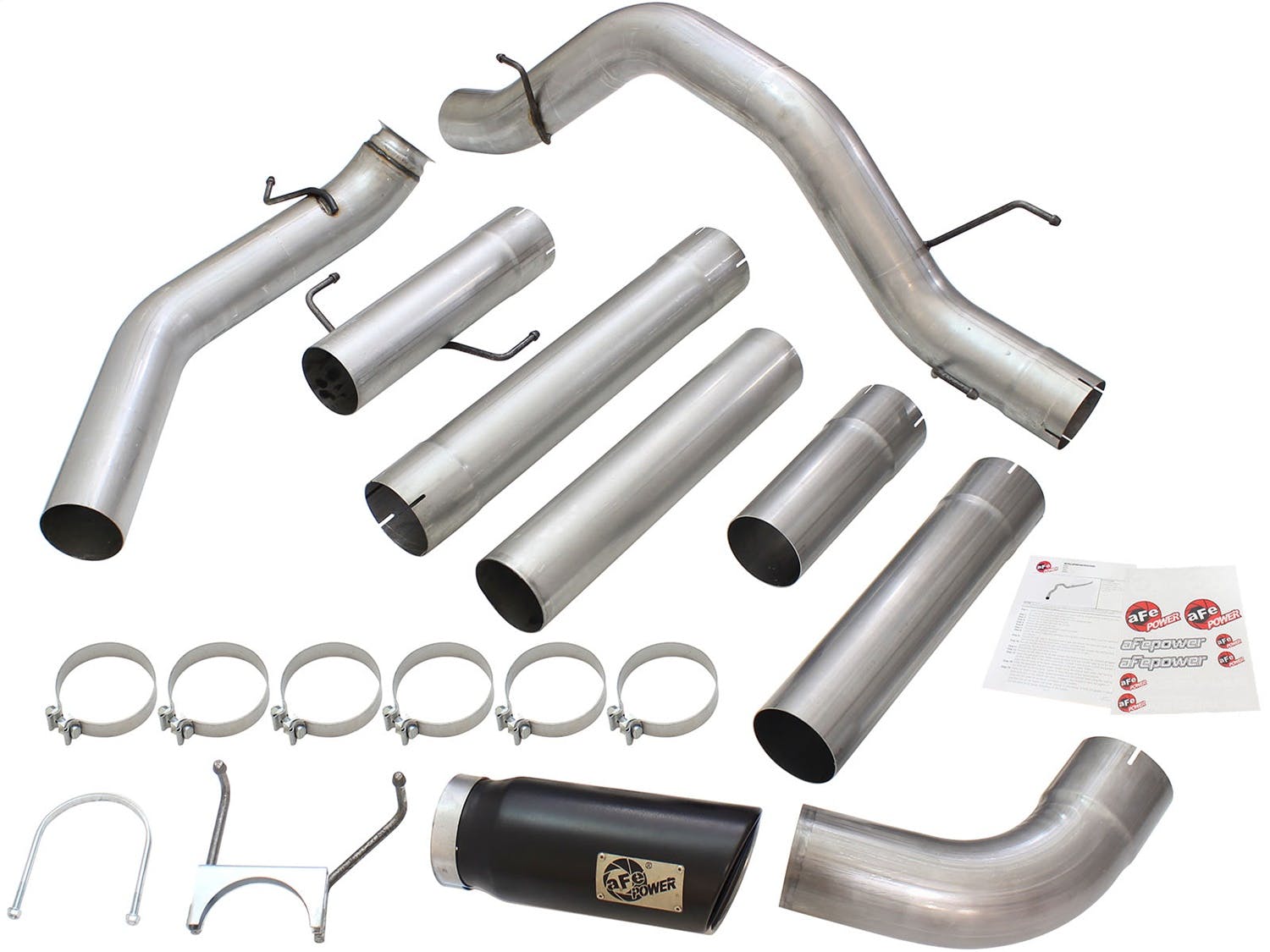 AFE 49-42047-1B LARGE Bore HD Turbo-Back Exhaust System