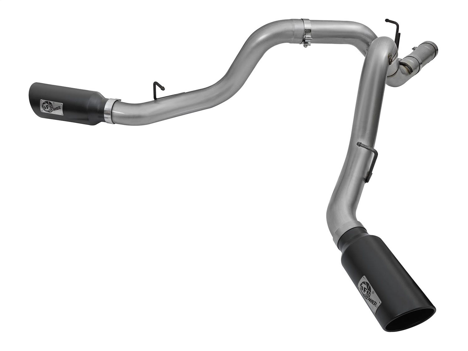 AFE 49-44080-B Large Bore-HD DPF-Back Exhaust System