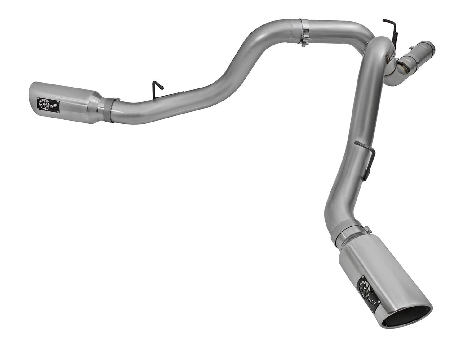 AFE 49-44080-P Large Bore-HD DPF-Back Exhaust System