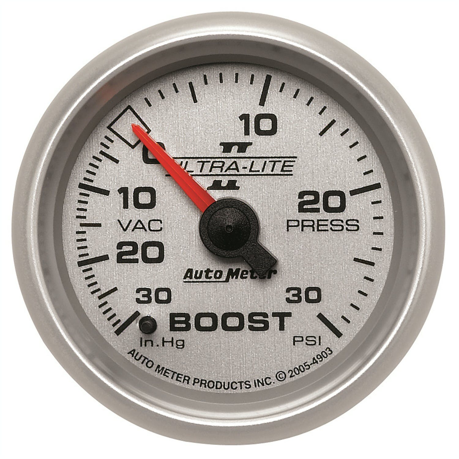 AutoMeter Products 4903 Ultra-Lite II Series boost-vacuum gauge