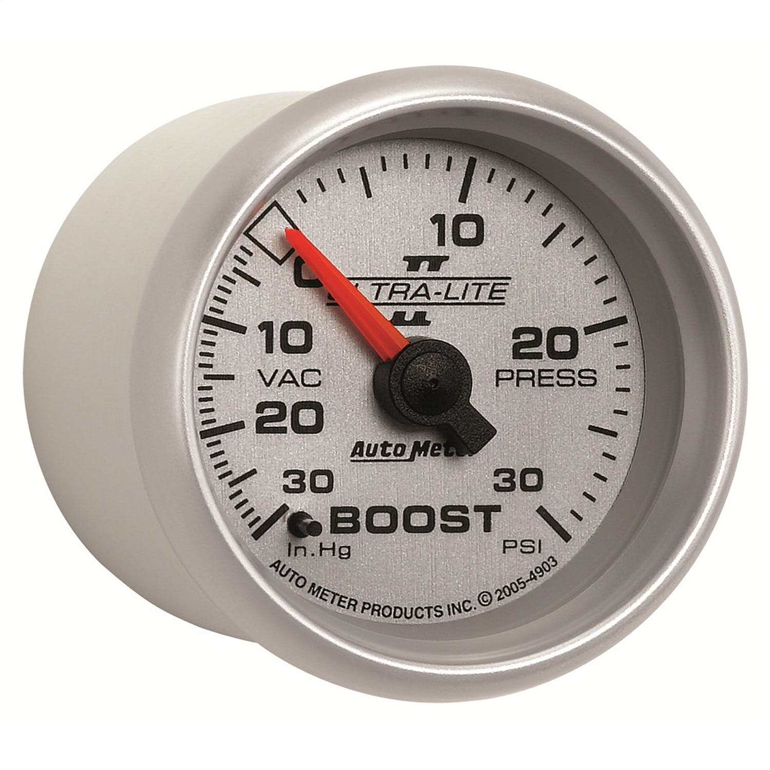 AutoMeter Products 4903 Ultra-Lite II Series boost-vacuum gauge
