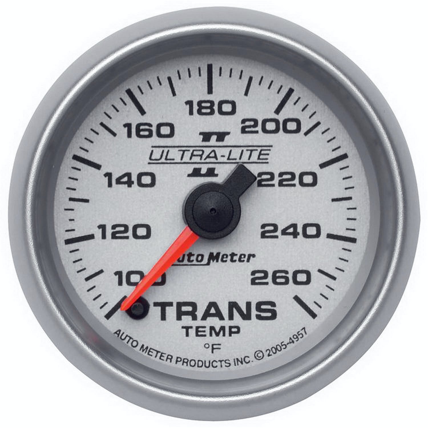 AutoMeter Products 4957 Gauge; Transmission Temp; 2 1/16in.; 100-260° F; Digital Stepper Motor; Ultra-