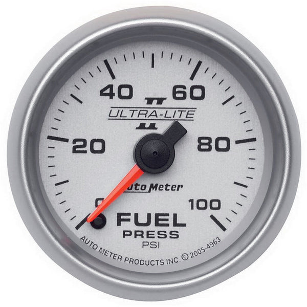 AutoMeter Products 4963 Fuel Press 0-100 PSI (FS)