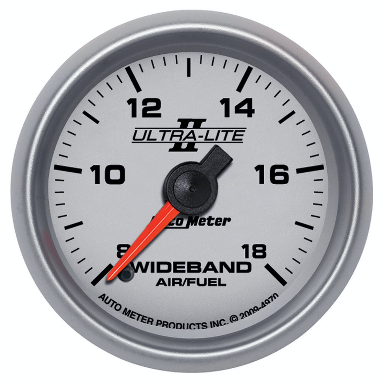 AutoMeter Products 4970 GAUGE; AIR/FUEL RATIO-WIDEBAND; ANALOG; 2 1/16in.; 8:1-18:1; STEPPER MOTOR; ULTR