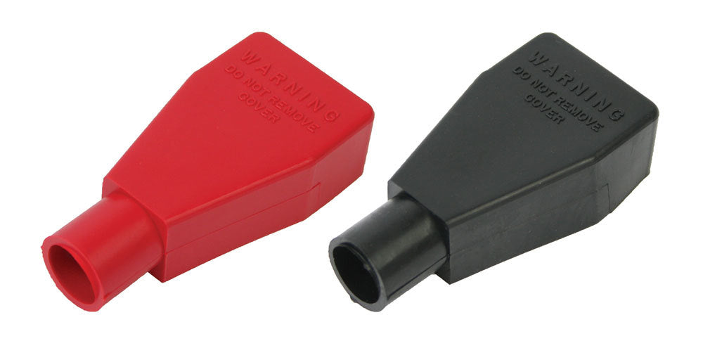 Moroso 74114 Boot For Battery Post, 2 Pack 1-Red, 1-Black