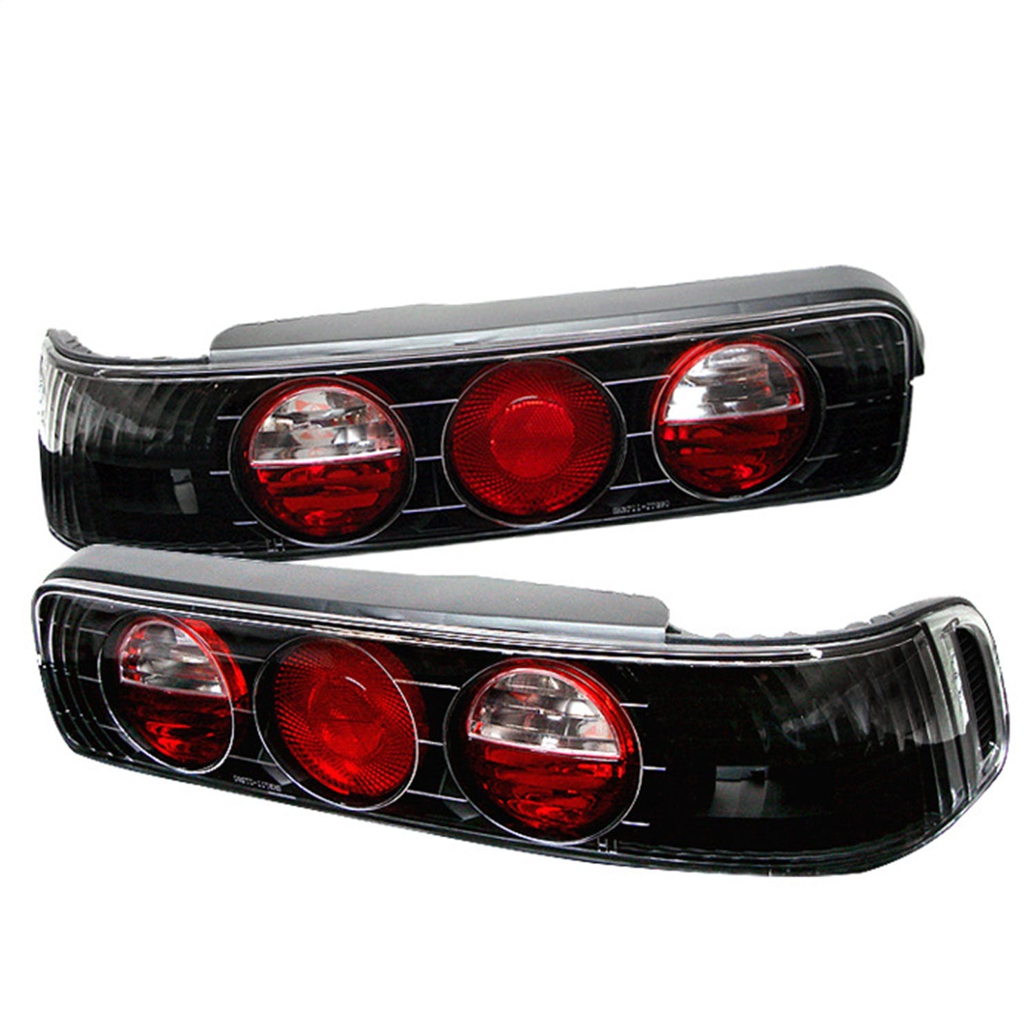Spyder Auto 5000156 (Spyder) Acura Integra 90-93 2Dr Euro Style Tail Lights-Black