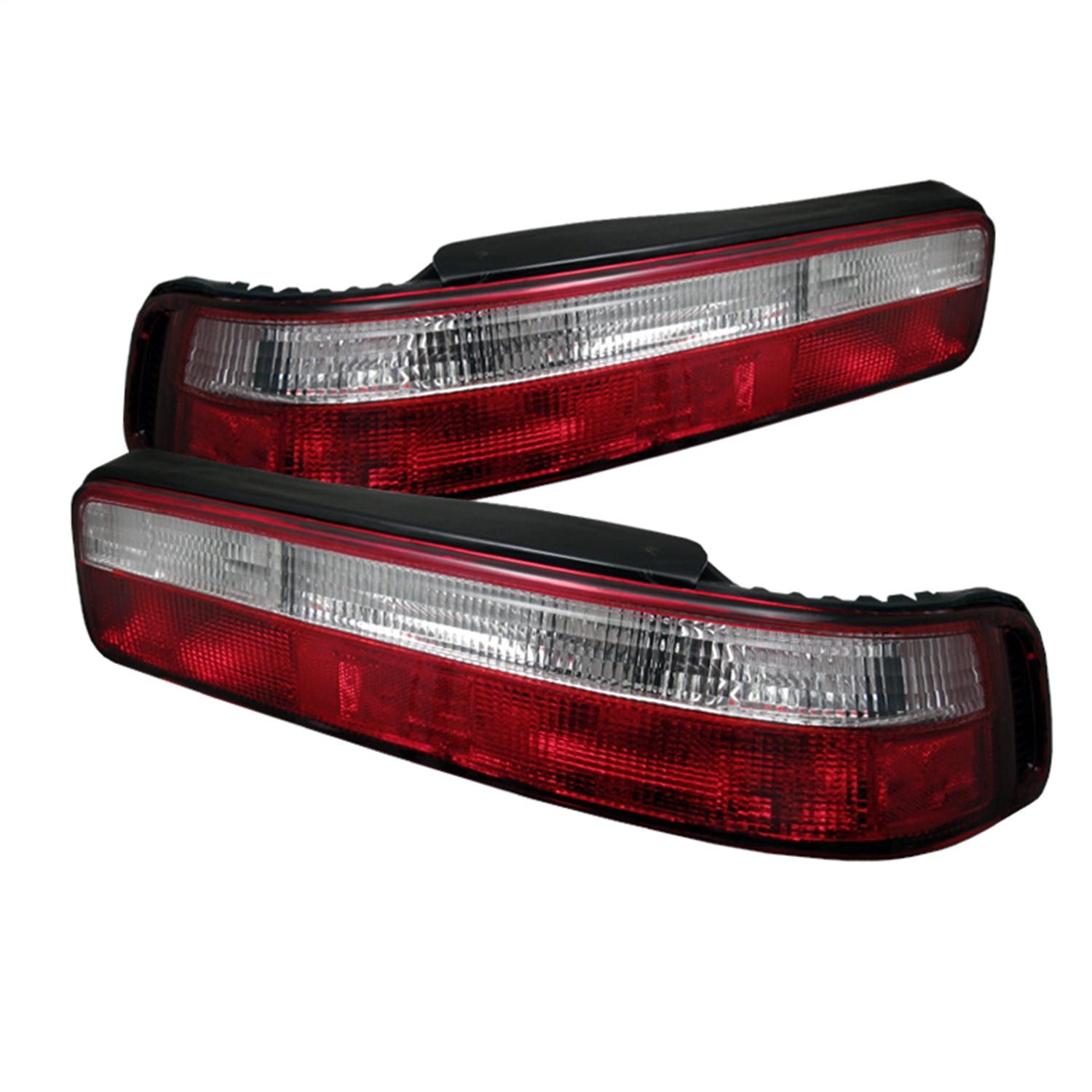 Spyder Auto 5000187 (Spyder) Acura Integra 90-93 2Dr Euro Style Tail Lights-Red Clear