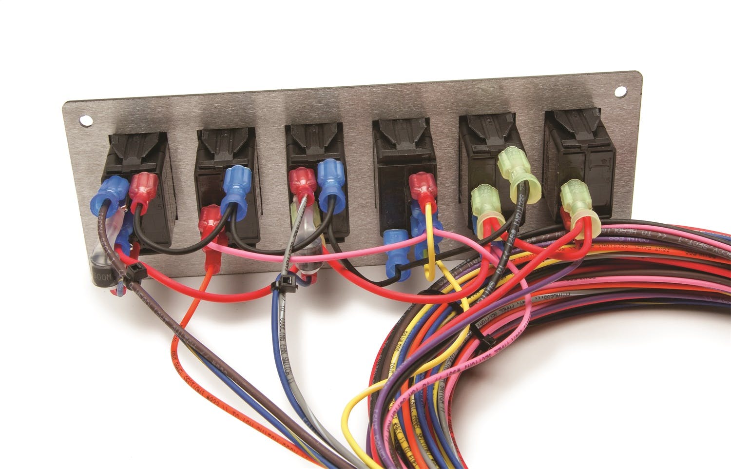 Painless 50005 8 Circuit Wiring Harness with 6 Switch Panel