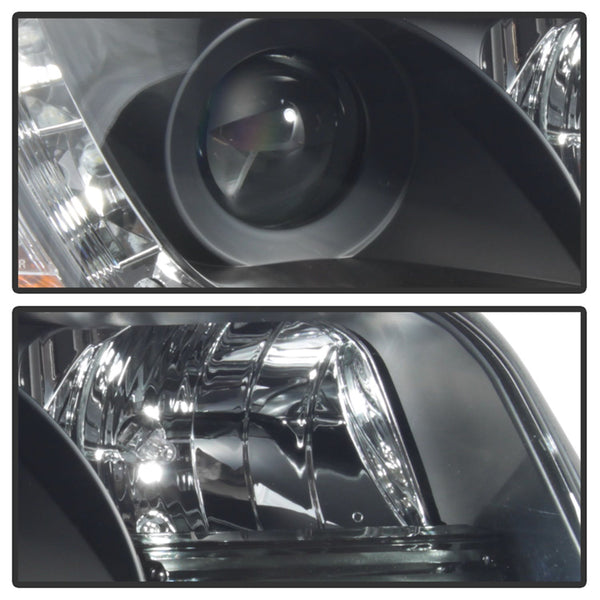 Spyder Auto 5008657 (Spyder) Audi A6 02-04 Projector Headlights-Halogen Model Only (not compatible w